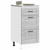 vidaXL Kitchen Base Cabinet Grey Sonoma Engineered Wood Medium