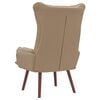 vidaXL Armchair Cappuccino 27.17 x 29.13 x 36.61 in Artificial Leather