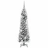 vidaXL Artificial Christmas Tree with 150 LEDs White 59.06 in