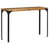 vidaXL Console Table Multicolour Reclaimed wood, Powder-coated steel