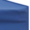 vidaXL Party Tent Blue 210D oxford fabric with silver coating, steel Large