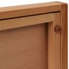 vidaXL Table Easel 25.6x18.9x2.8" Solid Beech Wood
