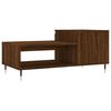 vidaXL Coffee Table Brown Oak Engineered Wood Medium Coffee Table