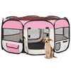 vidaXL Dog Playpen Foldable Dog Playpen Octagonal Modern Pet Playpen