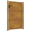 vidaXL Garden Gate 39.4x49.2" Corten Steel