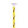 vidaXL Boat Rope Yellow 0.08 " 164.0 ' Polypropylene