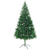 vidaXL Christmas Tree Green PVC 82.7 in Fake Christmas Tree