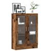 vidaXL Book Cabinet Old wood Engineered wood Medium Book Cabinet