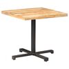 vidaXL Bistro Table Natural wood Rough mango wood Medium Durable