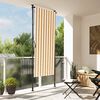 vidaXL Outdoor Roller Blind Orange, White, Anthracite