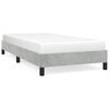 vidaXL Bed Frame Light Grey
