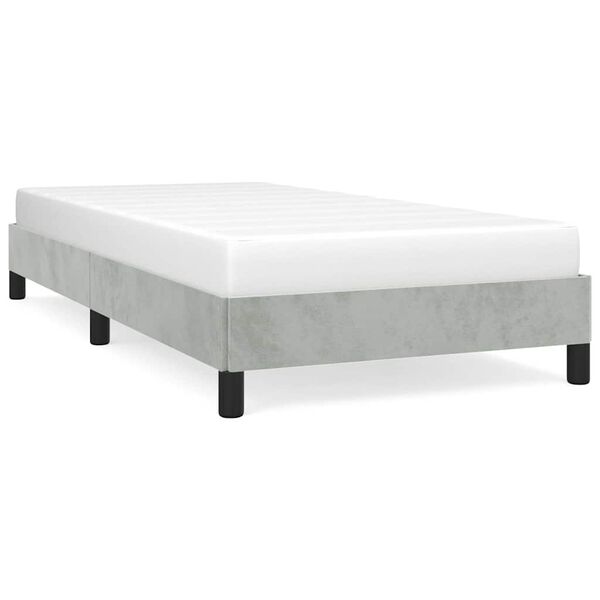 vidaXL Bed Frame Light Grey