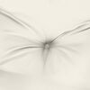 vidaXL Garden Bench Cushion Melange cream 100% polyester 39.4x19.7x2.8 in