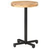 vidaXL Bistro Table Natural Wood Rough Mango Wood Small Durable