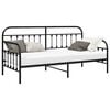 vidaXL Daybed Frame Black 39.37 x 74.80 in Powder-Coated Steel