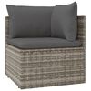 vidaXL Garden Lounge Set Grey