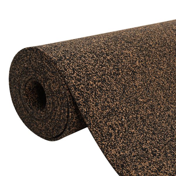 vidaXL Rubber Cork Roll 39.4"x196.9" 0.2"