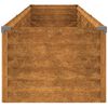 vidaXL Garden Raised Bed Rusty Corten Steel Large Durable