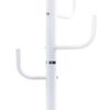 vidaXL Coat Stand White Powder-coated iron Large Coat Stand