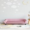 vidaXL Kids Sofa Pink Velvet Mini Appealing Design Kids Sofa
