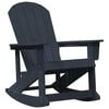 vidaXL Garden Lounge Set 3 pcs Navy Blue HDPE