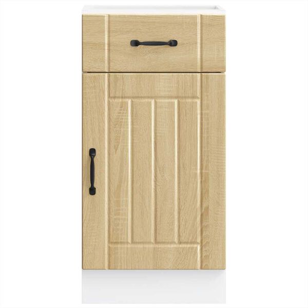 vidaXL Kitchen Base Cabinet Sonoma oak Engineered wood Medium