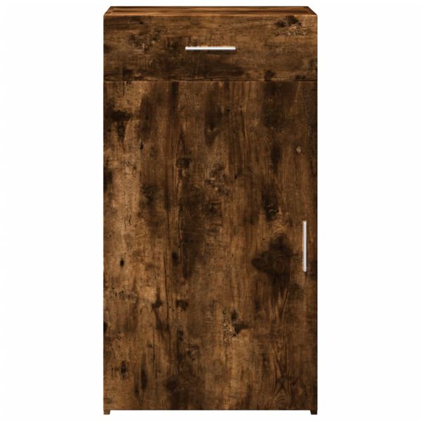 vidaXL Sideboard Smoked oak Engineered wood Medium Sideboard