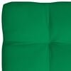 vidaXL Sofa Cushion Set of 7 Green Polyester 47.2 x 31.5 x 3.9 in
