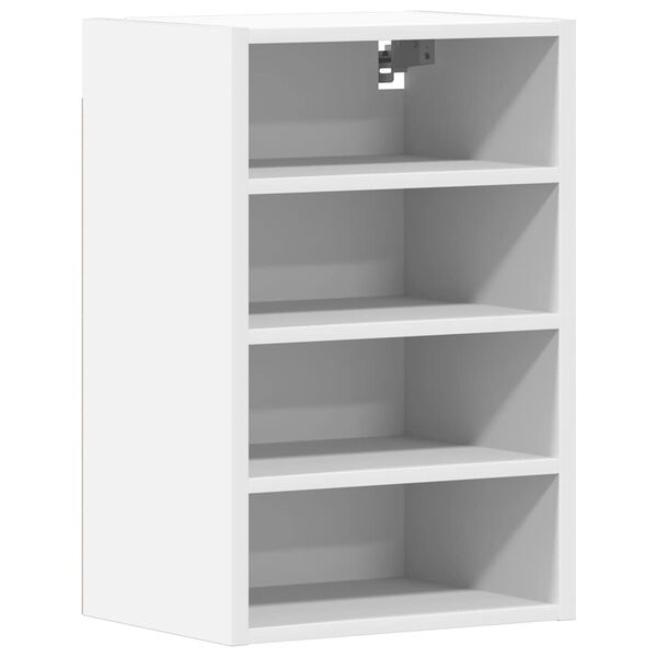 vidaXL Hanging Cabinet White Engineered Wood 15.7x11.6x23.6 in
