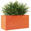 vidaXL Garden Planter Wax Brown Solid Pine Wood Large Garden Planter