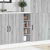 vidaXL Bottom Cabinet Grey Sonoma Engineered Wood One Size