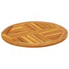 vidaXL Table Top Natural wood Solid acacia wood 23.6 inch diameter