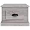 vidaXL Coffee Table Grey Sonoma Engineered Wood Compact Coffee Table