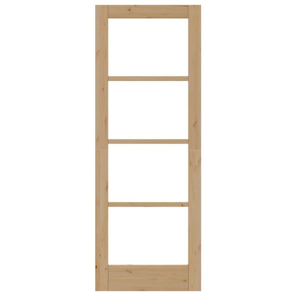 vidaXL Interior Door ORKDAL Brown 28.94 x 78.15 in