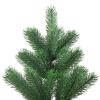 vidaXL Nordmann Fir Artificial Pre-lit Christmas Tree Green 82.7"