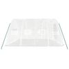 vidaXL Greenhouse White Polyethylene Large UV-resistant materials