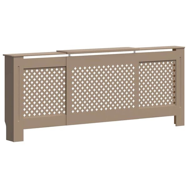 vidaXL MDF Radiator Cover 80.7"