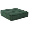 vidaXL Modular Sofa 4 pcs Green Fabric
