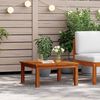 vidaXL Garden Lounge Table Brown Solid Acacia Wood Medium Modular