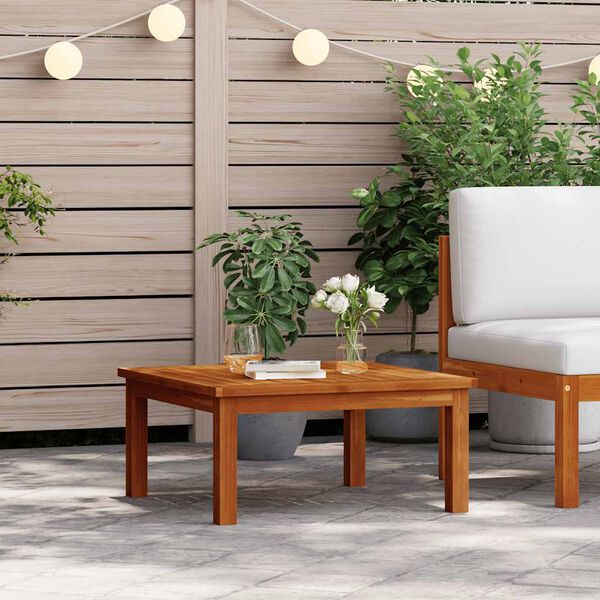 vidaXL Garden Lounge Table Brown Solid Acacia Wood Medium Modular