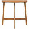 vidaXL Garden Table Folding Brown 78 x 46 x 75 cm Solid Acacia wood