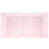 vidaXL Paper Bags 50 pcs with Handles Pink 5.9x3.1x8.3"