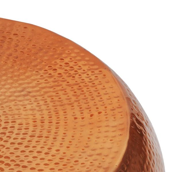 vidaXL Coffee Table Brass/Copper Aluminum Medium Decorative Inlays