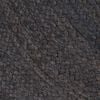 vidaXL Area Rug Dark grey 100% jute 94.5 in diameter Decorative Inlays