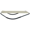 vidaXL Patio Bed Cream 200 x 35.4 " Steel