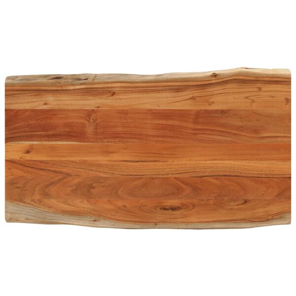 vidaXL Table Top 47.2"x23.6"x1" Rectangular&nbsp;Solid Wood Acacia Live Edge