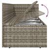 vidaXL Garden Lounge Set Grey, Dark Grey