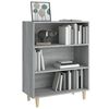vidaXL Sideboard Gray Sonoma 27.4"x12.8"x35.4" Engineered Wood