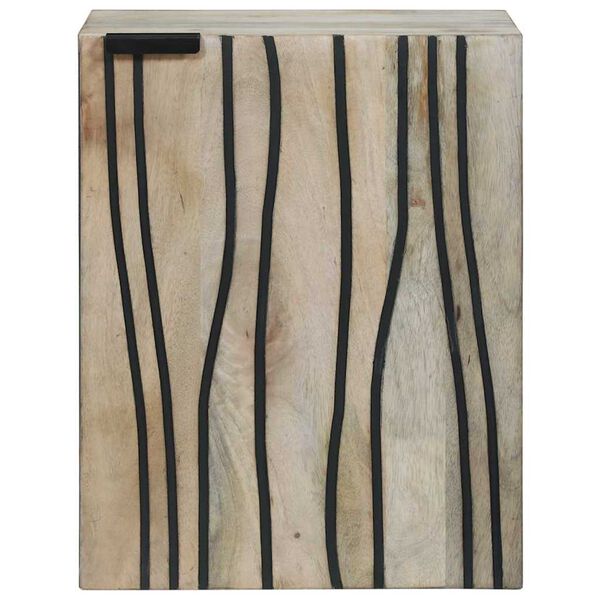 vidaXL Bathroom Sink Cabinet with Shelf White 14.96 x 13.19 x 18.90 in