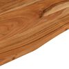 vidaXL Desk Top Natural Acacia Solid Acacia wood 55.1 x 19.7 in Durable